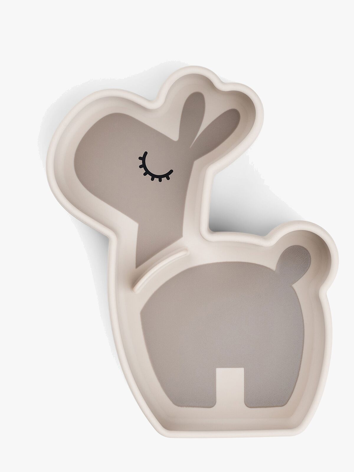 Done By Deer Stick & Stay Silikontallrik Lalee, Sand