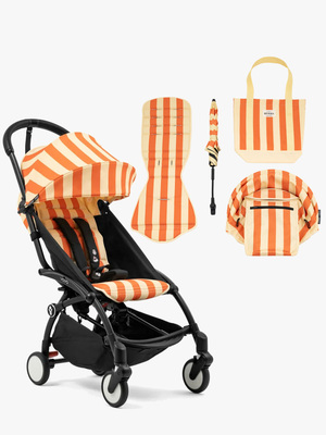 Stokke YOYO 3 Sittvagn 6+ inkl. Riviera Summer Kit, Capri/Black