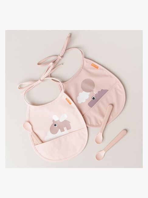 Done By Deer Happy clouds Tiny pocket Haklapp 2-Pack, Powder