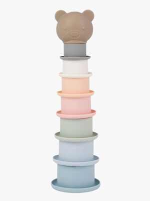 Teddykompaniet Nalle Stapelleksak Silikon