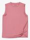 Hyperfied Jersey Knot Tank Top, Blush