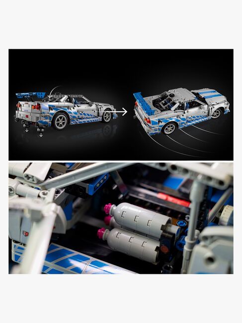 LEGO Technic 42210 2 Fast 2 Furious Nissan Skyline GT-R R34 bil