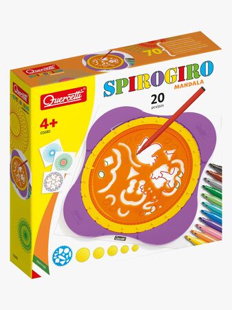 Quercetti Spirogiro mandala Målarset