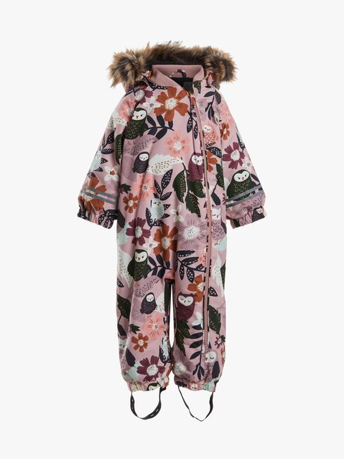 Petite Chérie Atelier Amour Babyoverall, Winterowl Pale Mauve