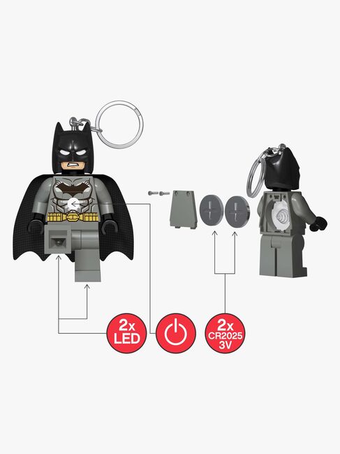 LEGO DC Batman Nyckelring med LED-lampa