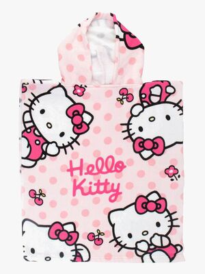 Hello Kitty Strandponcho, Hellrosa