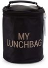 Childhome My Lunchbag Lunchväska med Isoleringsfoder, Black/Gold