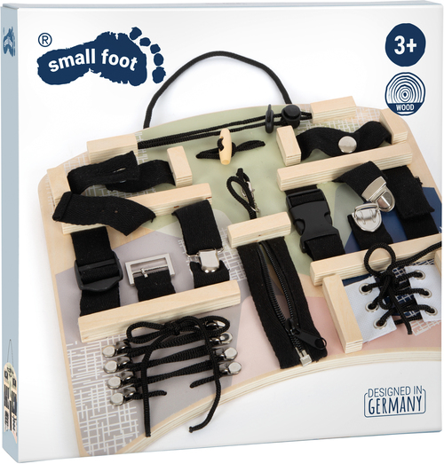 Small Foot Motorikbräda med Lås och Snören