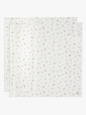 Jollein Muslinfiltar Riverside 2-Pack, Flerfärgad