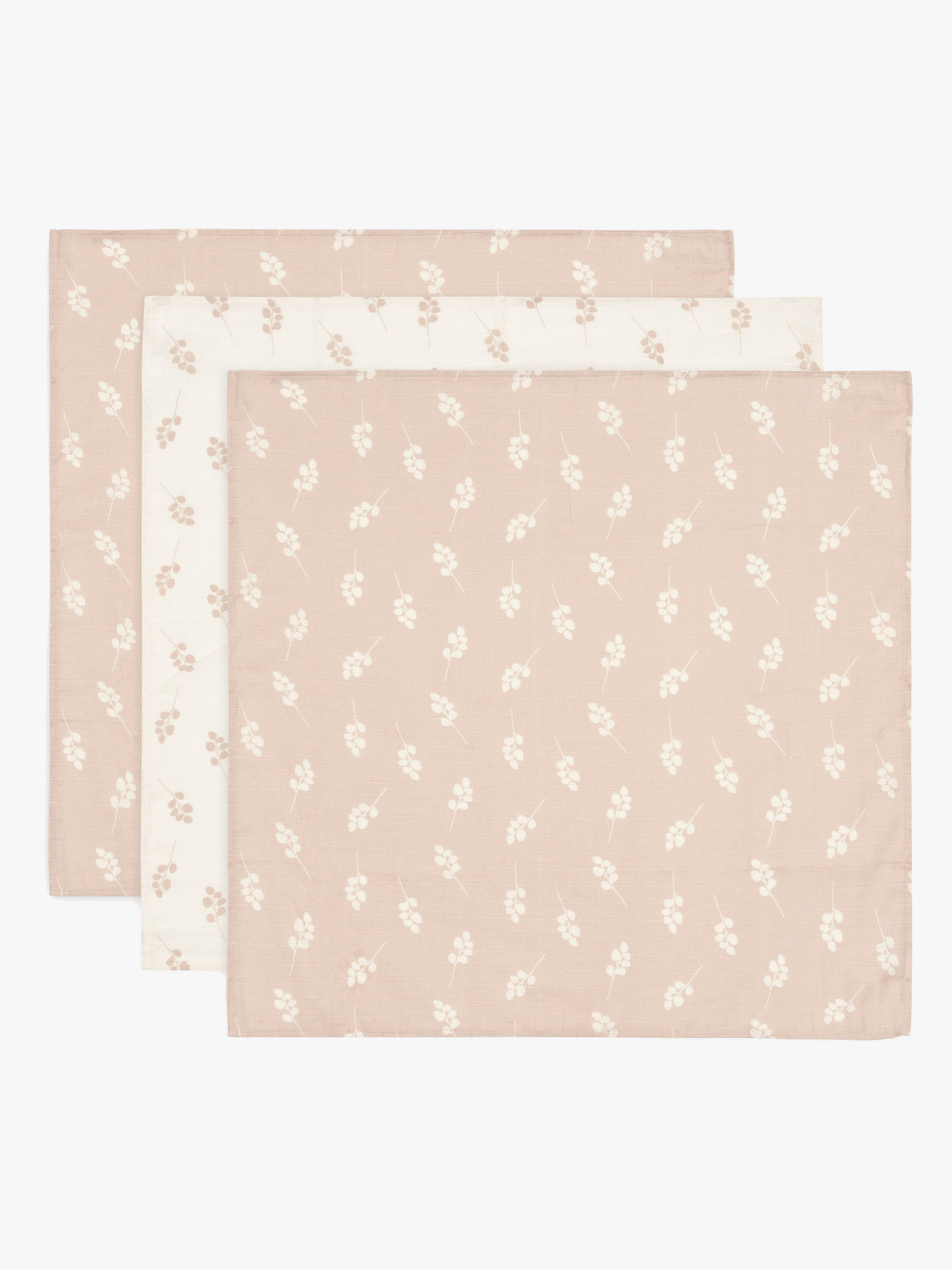Jollein Muslinfilt 3-Pack Twig Wild Rose