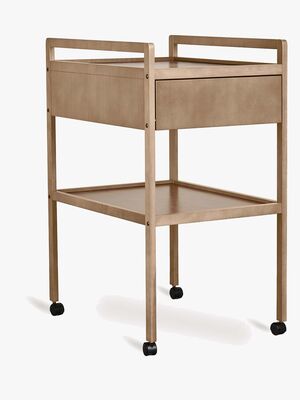 Quax MORI Puslebord Med Skuffe, Natural