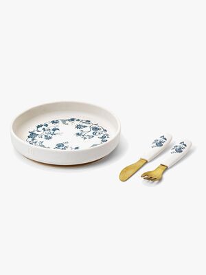 Elodie Teller Set Silikon, Garden Leo Toile