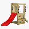 Swing King Irma Small Klättertorn med Röd Rutschkana 120 cm