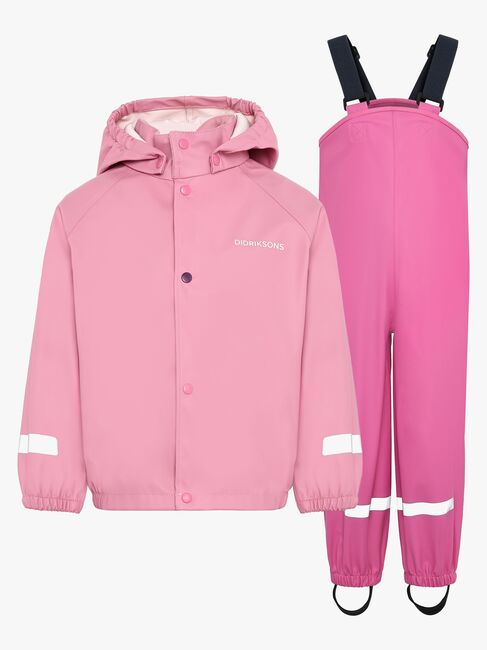 Didriksons Slaskeman Regnställ, Light Heather Pink