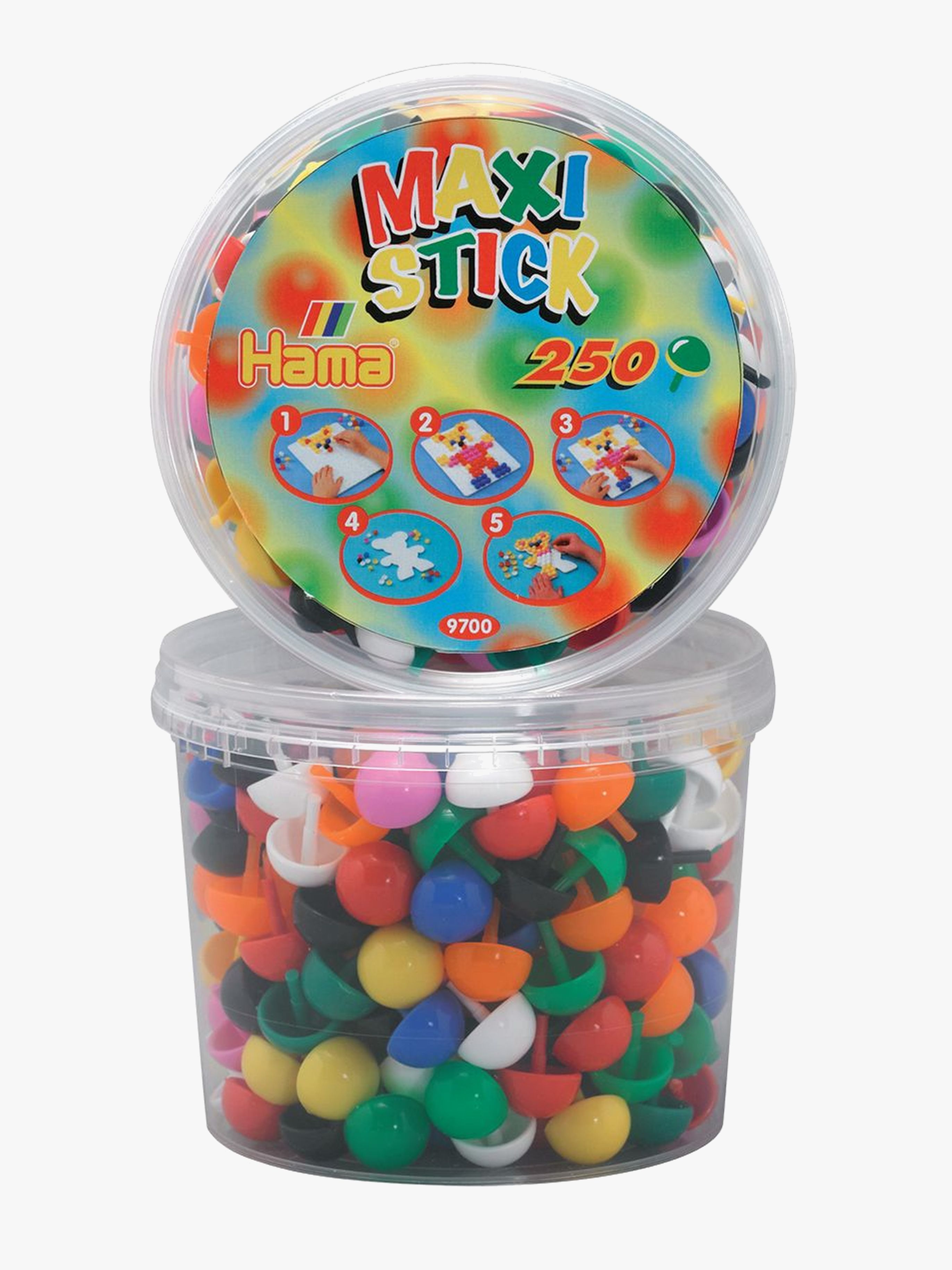 Hama Maxi Pärlor Stick Stift 250 st