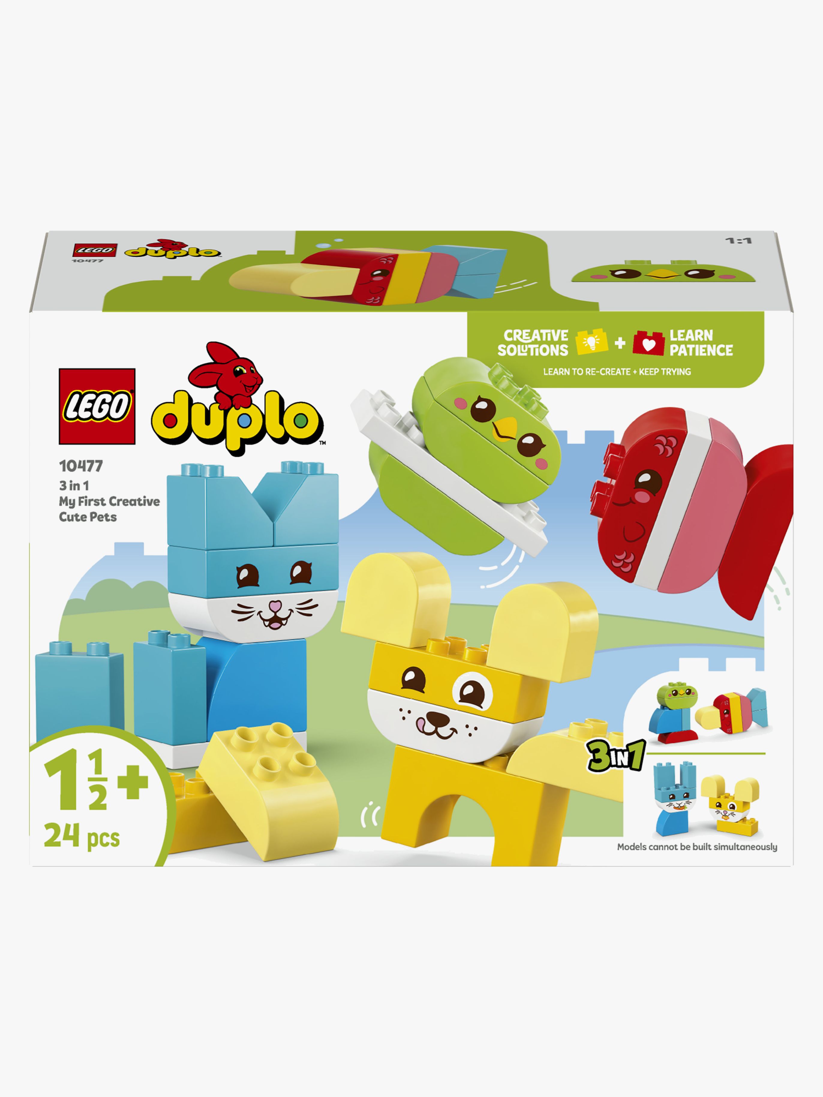 LEGO DUPLO My First 10477 3 i 1 Kreativa söta husdjur