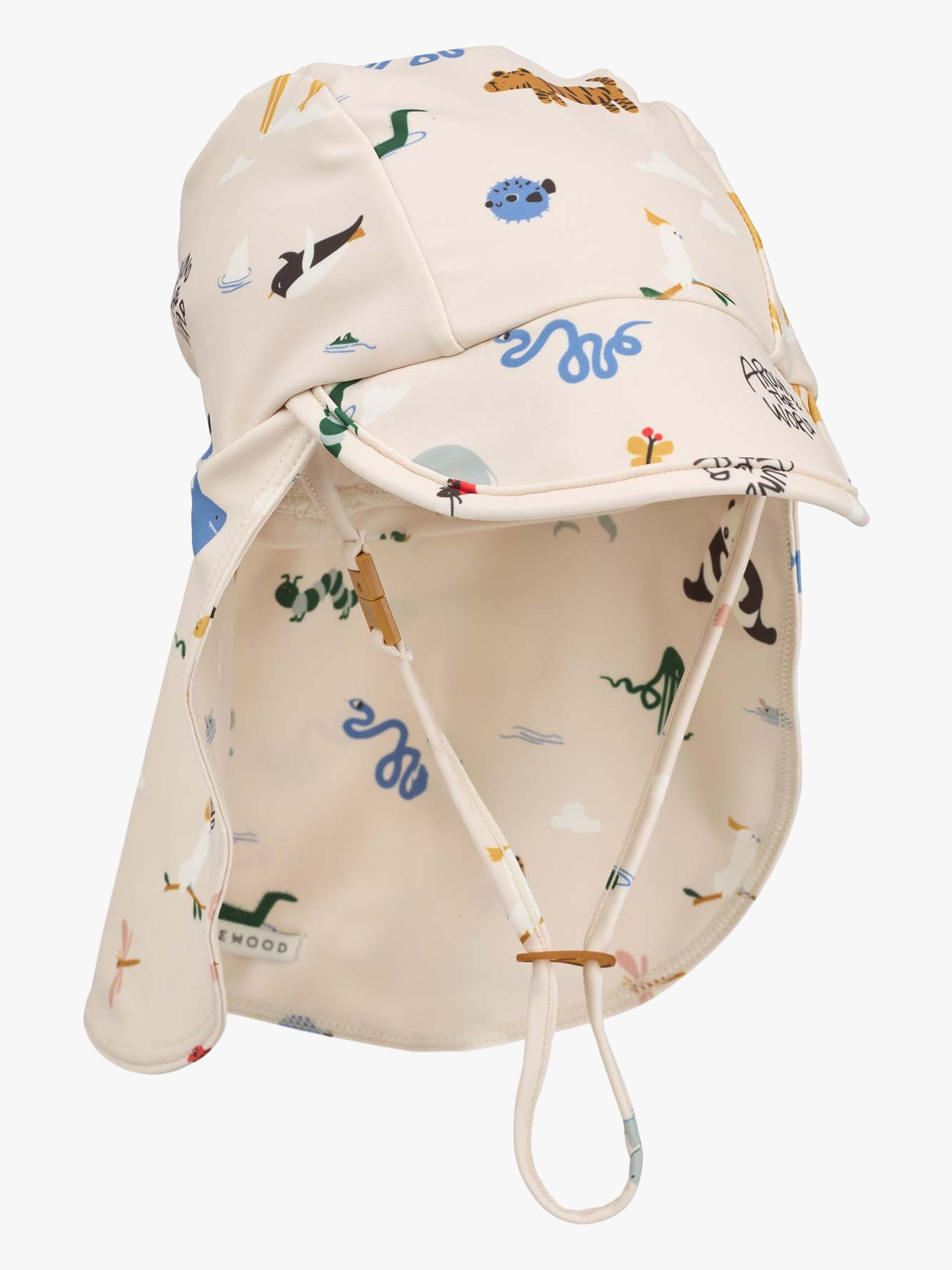 LIEWOOD Cecilia UV-Hatt Around the world/Sandy 9-12 mån