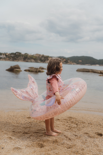 Little Dutch Dreamy Mermaid Badring, Pink