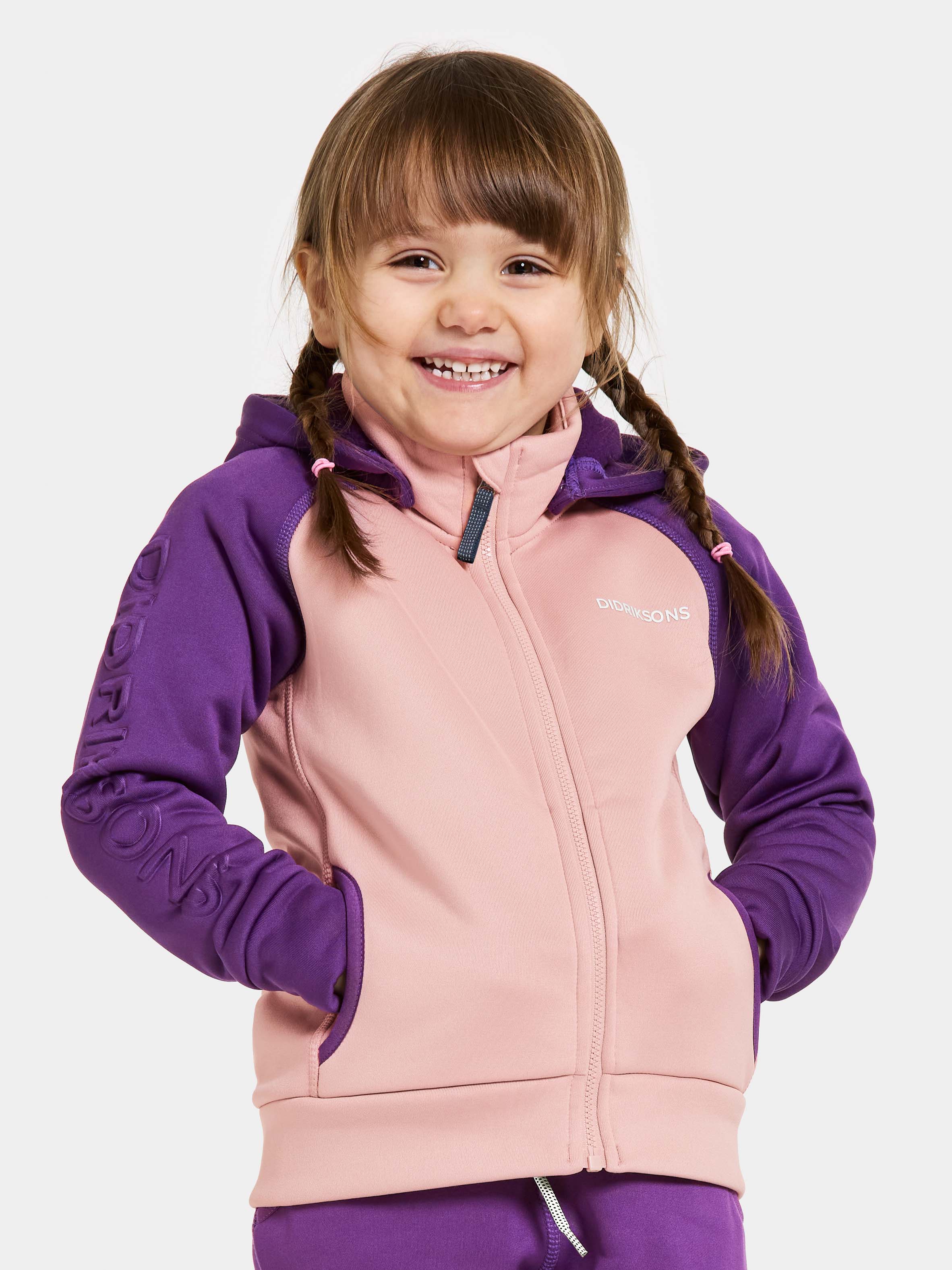 Didriksons Corin Powerstretch Jacka Dusty Pink 80