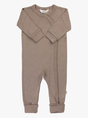 Joha Jumpsuit Merinoull, Drk. Beige