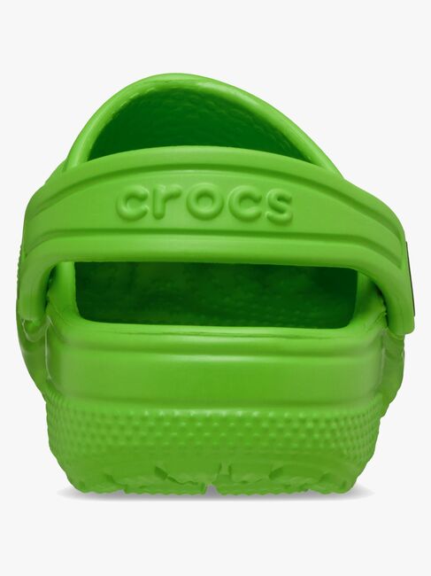 Crocs Classic Kids Tofflor, Grön