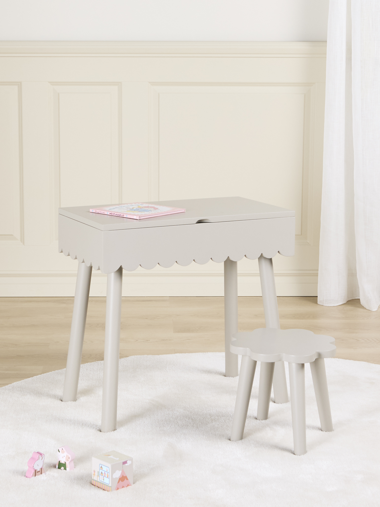 Alice &  Fox Dune Sminkbord Toddler, Greige