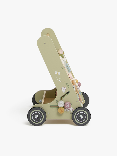 Alice & Fox Lära-gå-vagn Bondgård, Grön