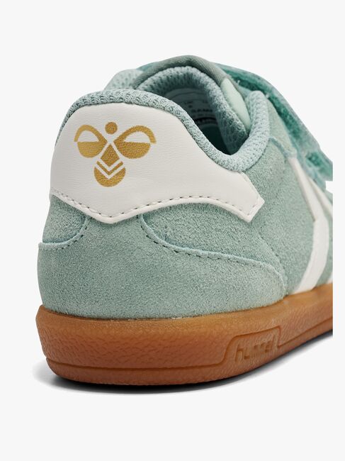 Hummel Victory Suede II Infant Sneakers, Frosty Green