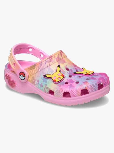 Crocs Pikachu Classic Tofflor, Multi