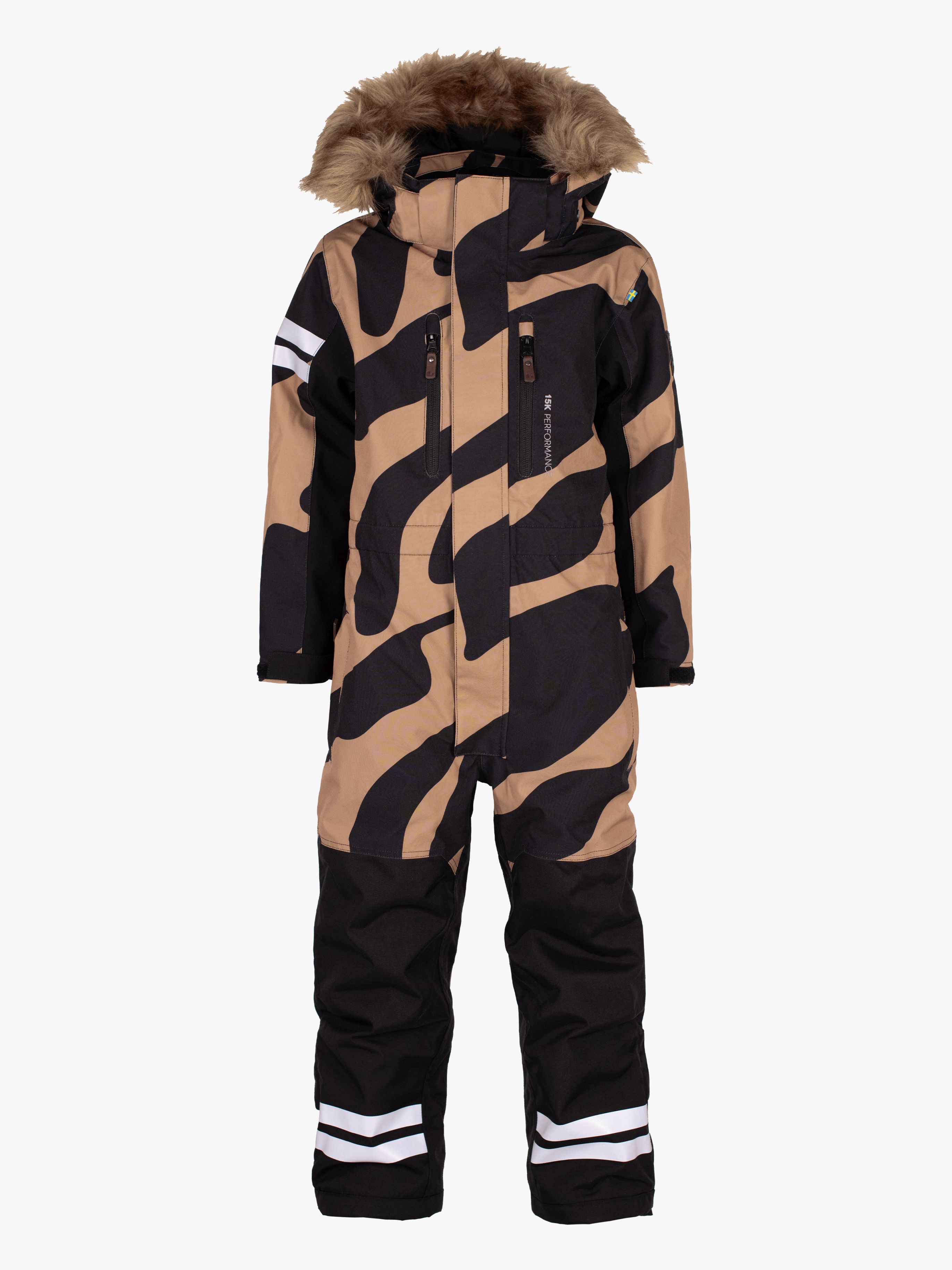 Lindberg Colden Overall, Beige/Black, 80