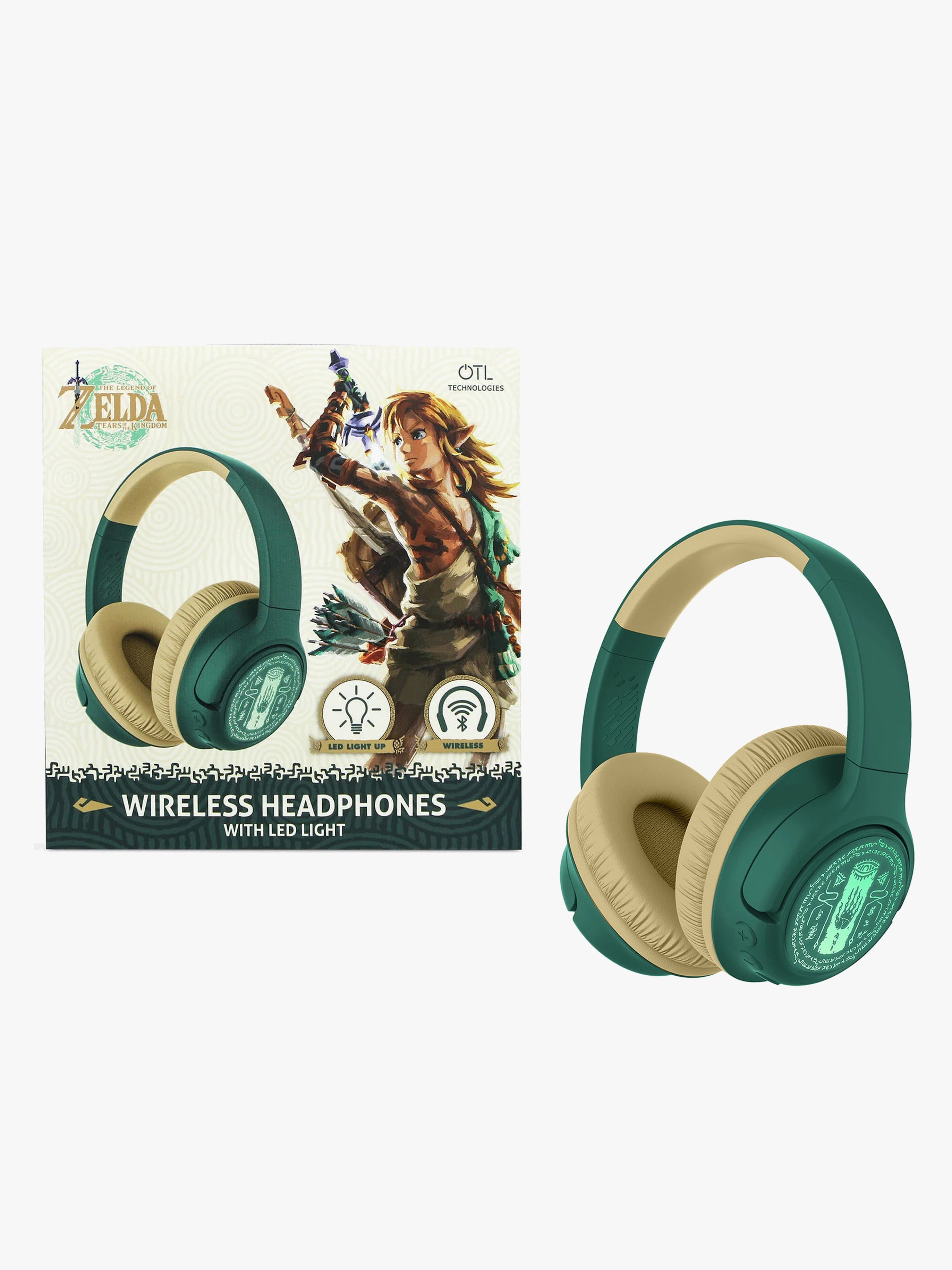 Zelda Hörlurar Trådlösa med LED Sharing AUX