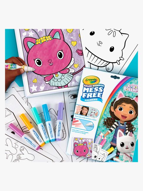 Crayola Gabby's Dollhouse Color Wonder Målarset