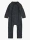 Mikk-Line Overall Merinoull, Anthracite Melange