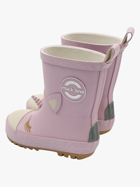 Mikk-Line Unicorn Gummistövlar, Mauve Shadows