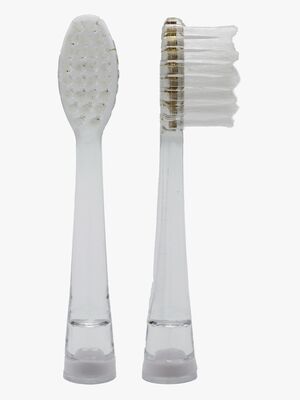 bblüv Ultrasonic Eltandborste PRO Refill 3-6 År, Vit/beige