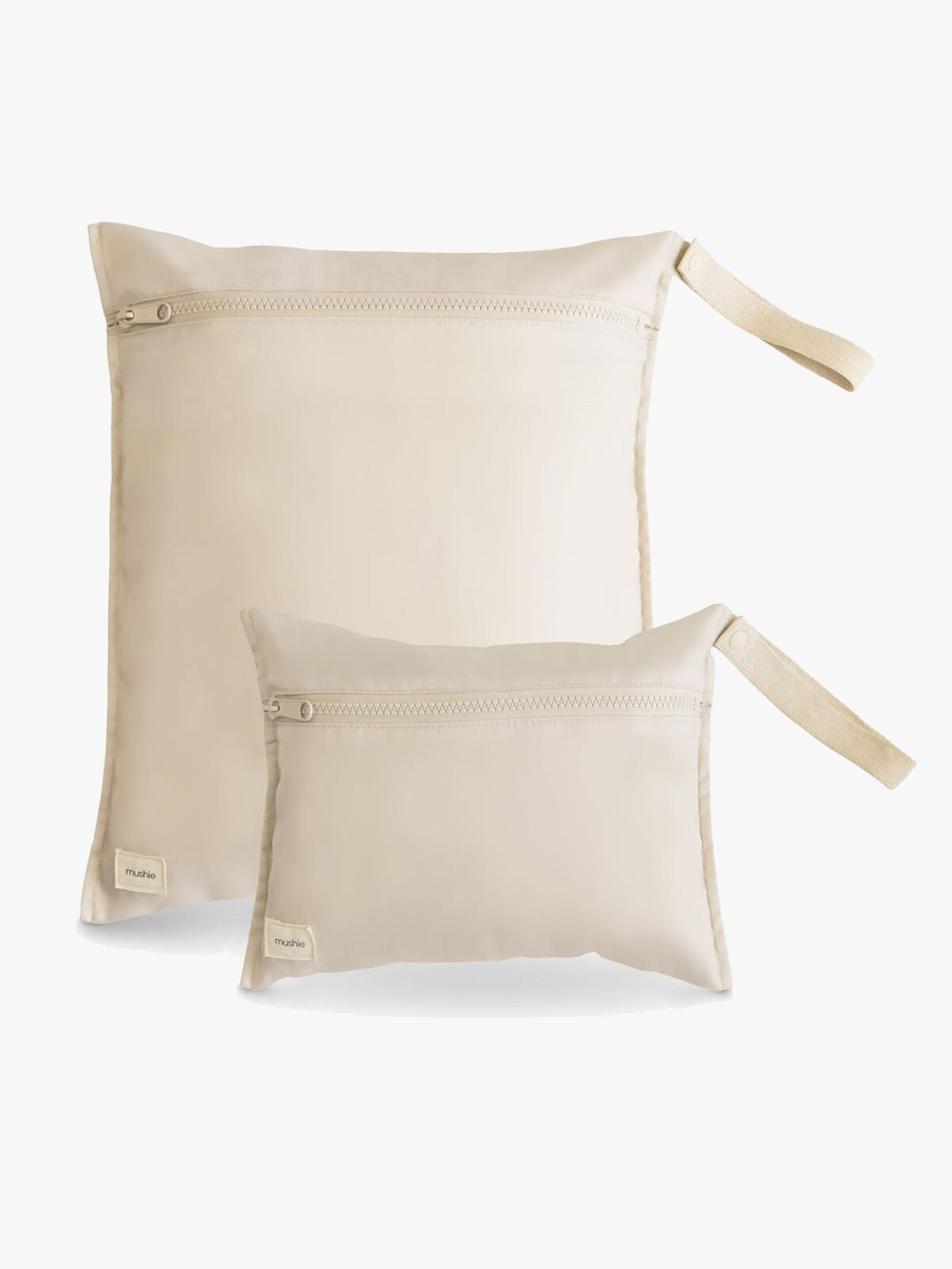 Mushie  Vattentät Wet Bag 2-Pack, Fog