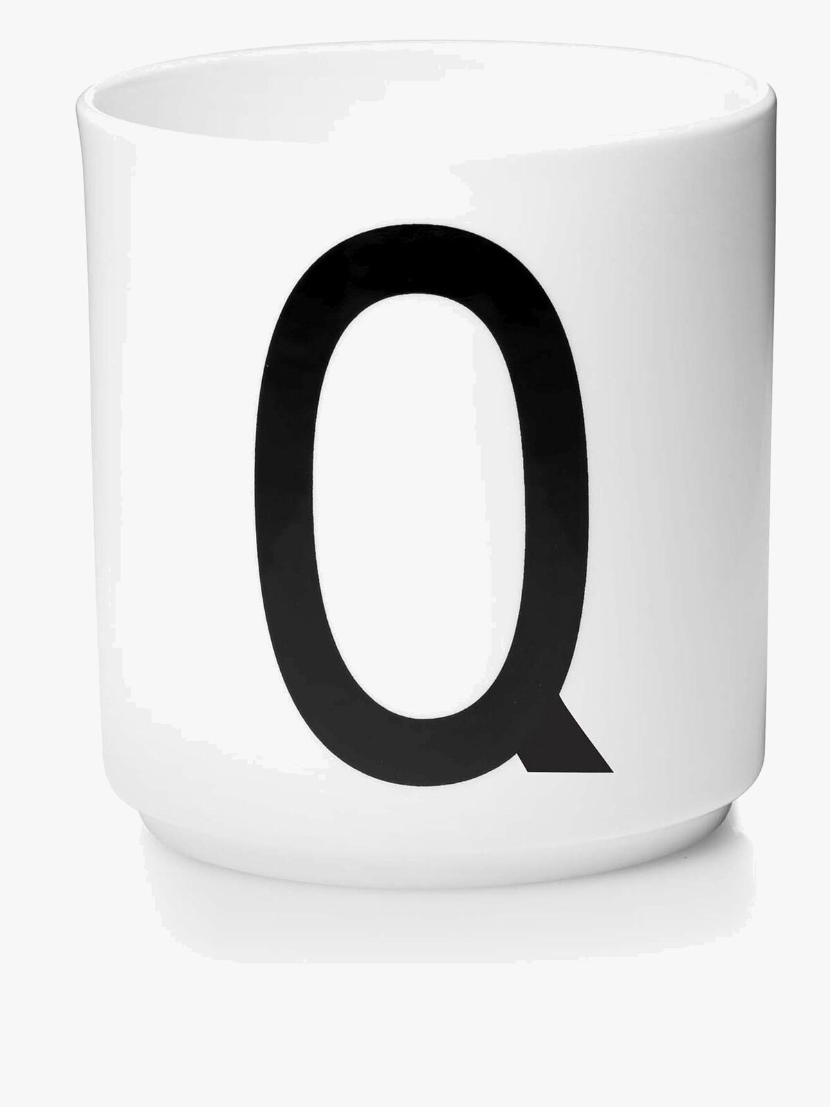 Design Letters Mugg Porslin Q, Vit