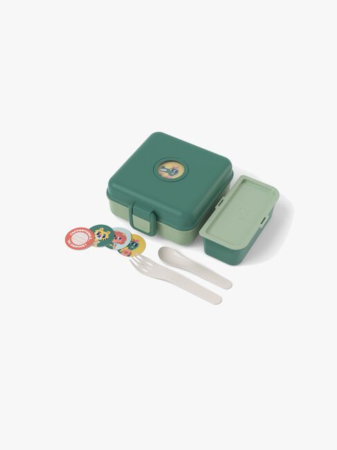 Monbento Snacky Bento Matlåda, Green Forest