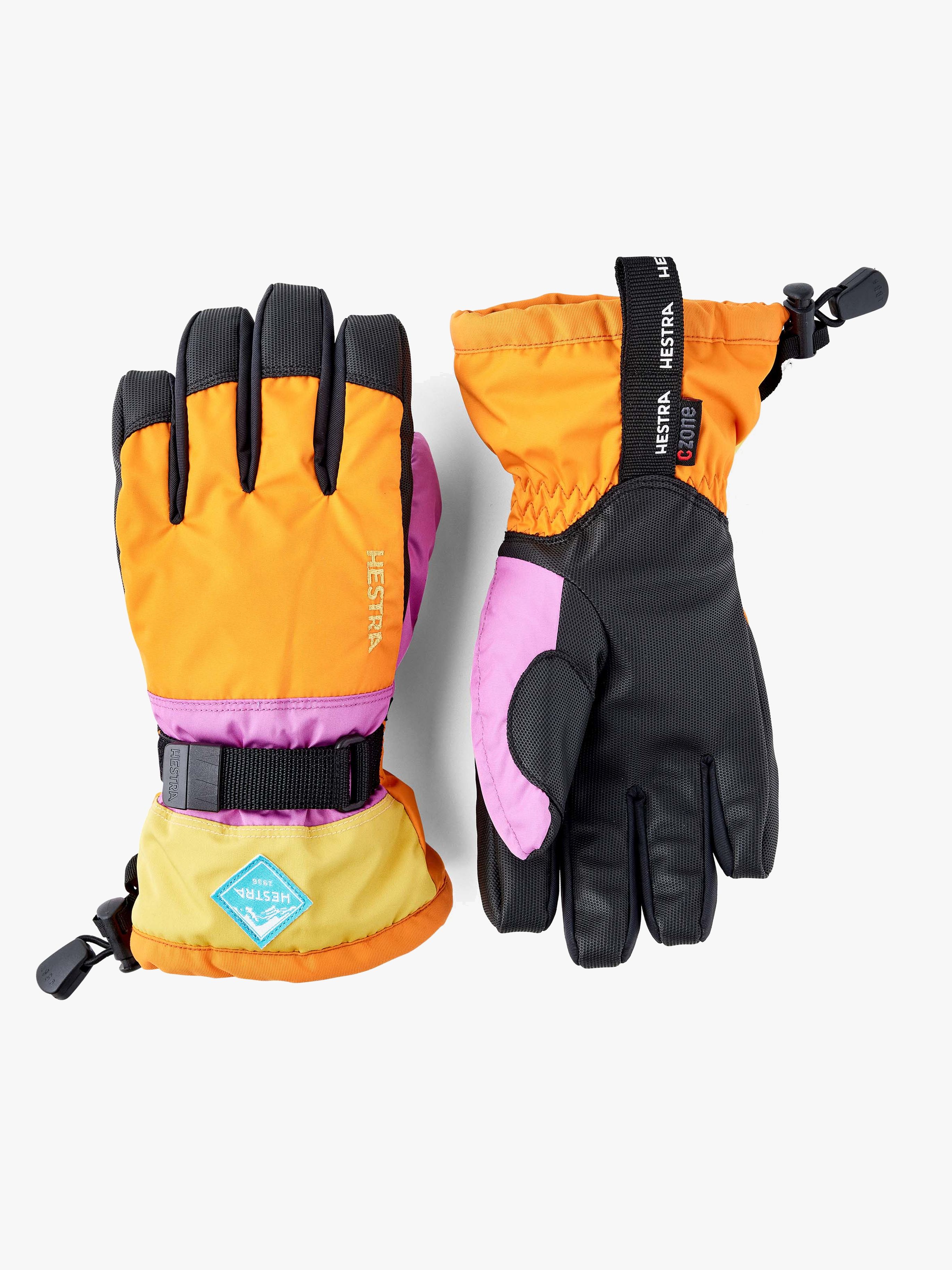 Hestra Gauntlet CZone JR Vantar, Orange, 7