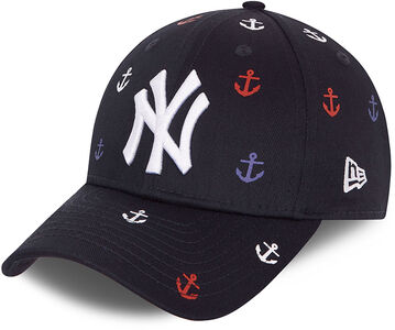 New Era All Over Graphic 9Forty Keps, Navy