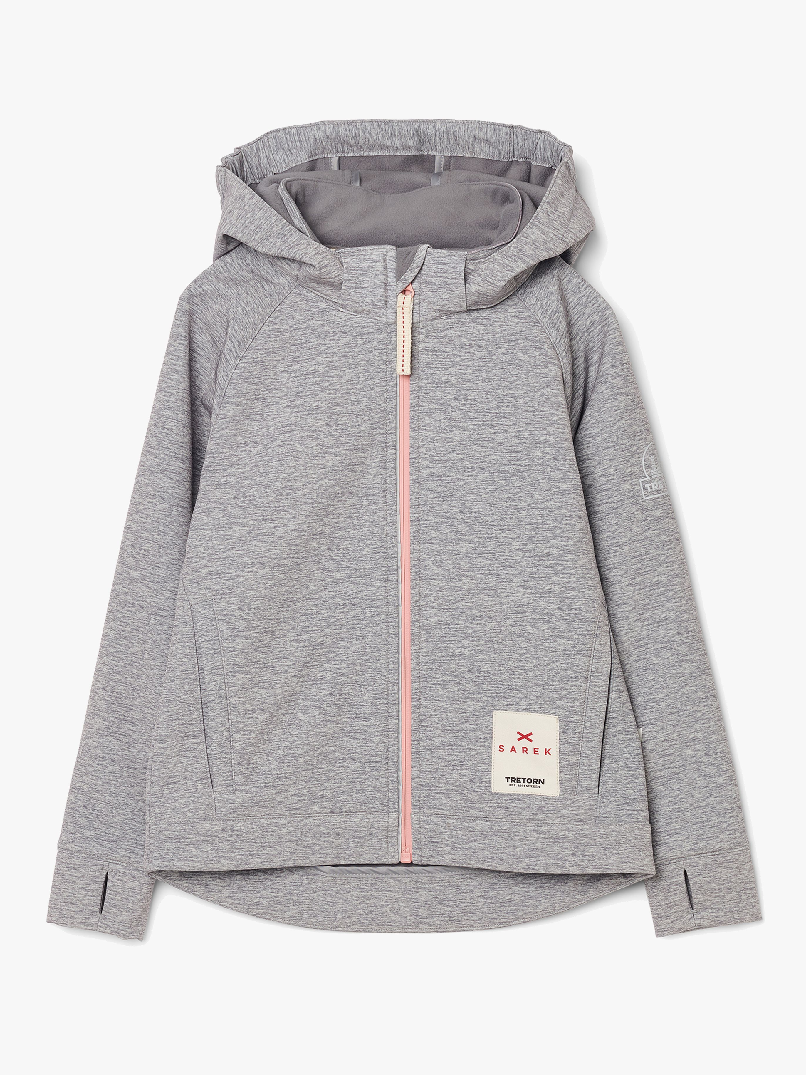 Tretorn Sarek Softshelljacka Grey Melange 86-92