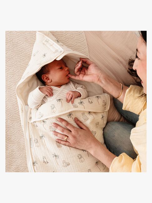 Candide Sovpåse med Luva 0-3 Mån, Savann