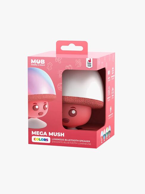 Mobility on Board Högtalare Mega Mush, Rosa