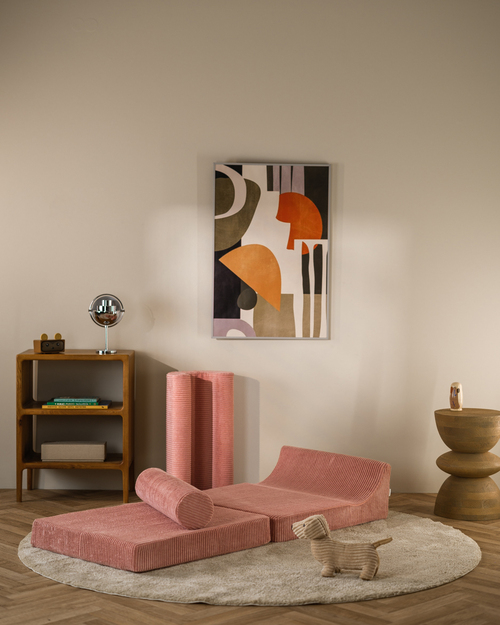 Wigiwama Flipster Stol, Pink Mousse