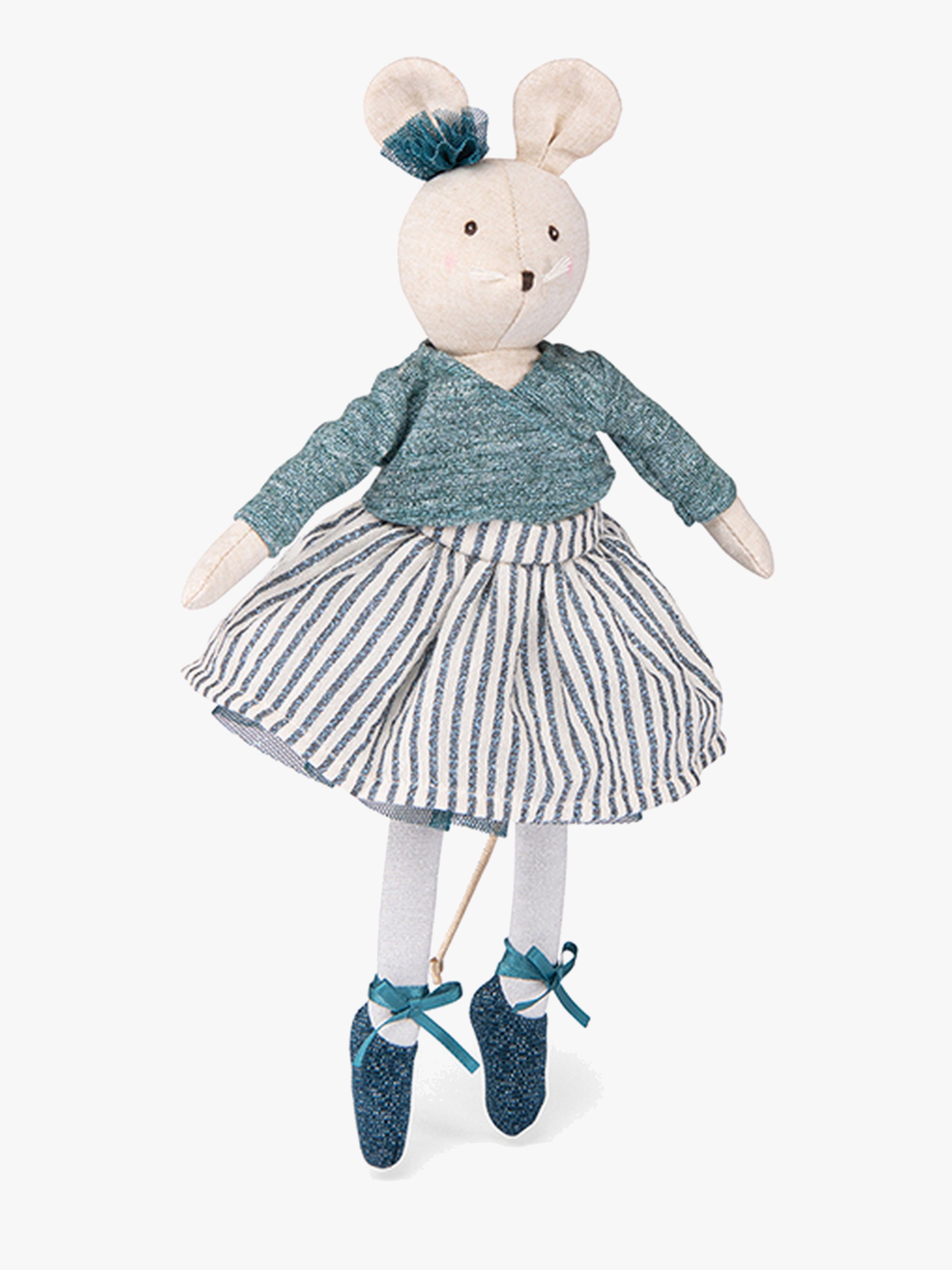 Moulin Roty  Mjuk Docka Mus Charlotte 30 cm