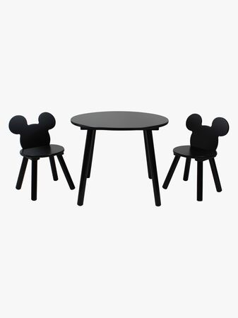 Disney Musse Pigg Bord och Stolar, Svart