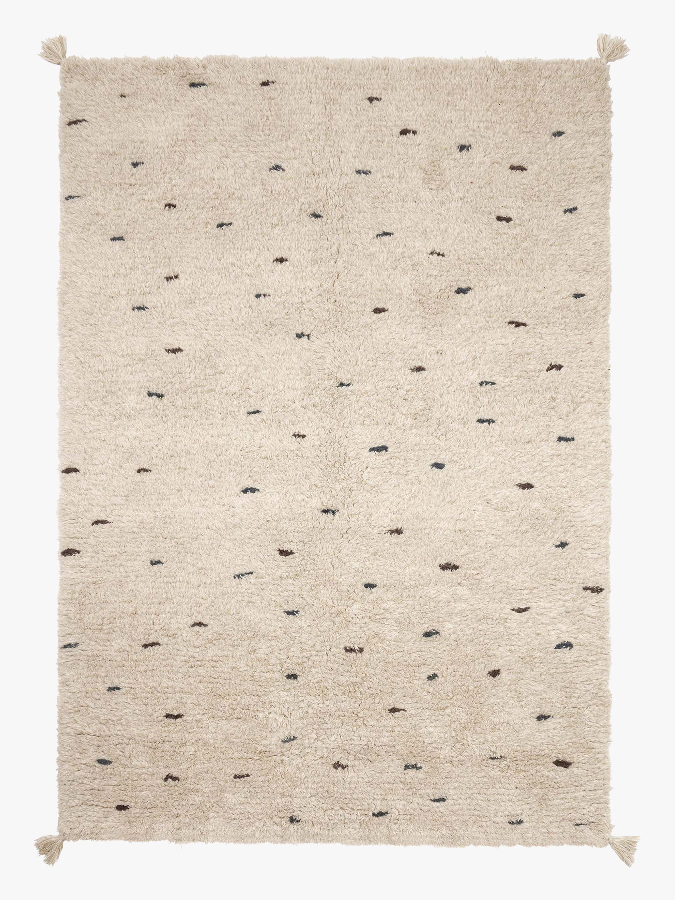 OYOY Dot Barnmatta 140x200 Liten, Off White, Barnrum