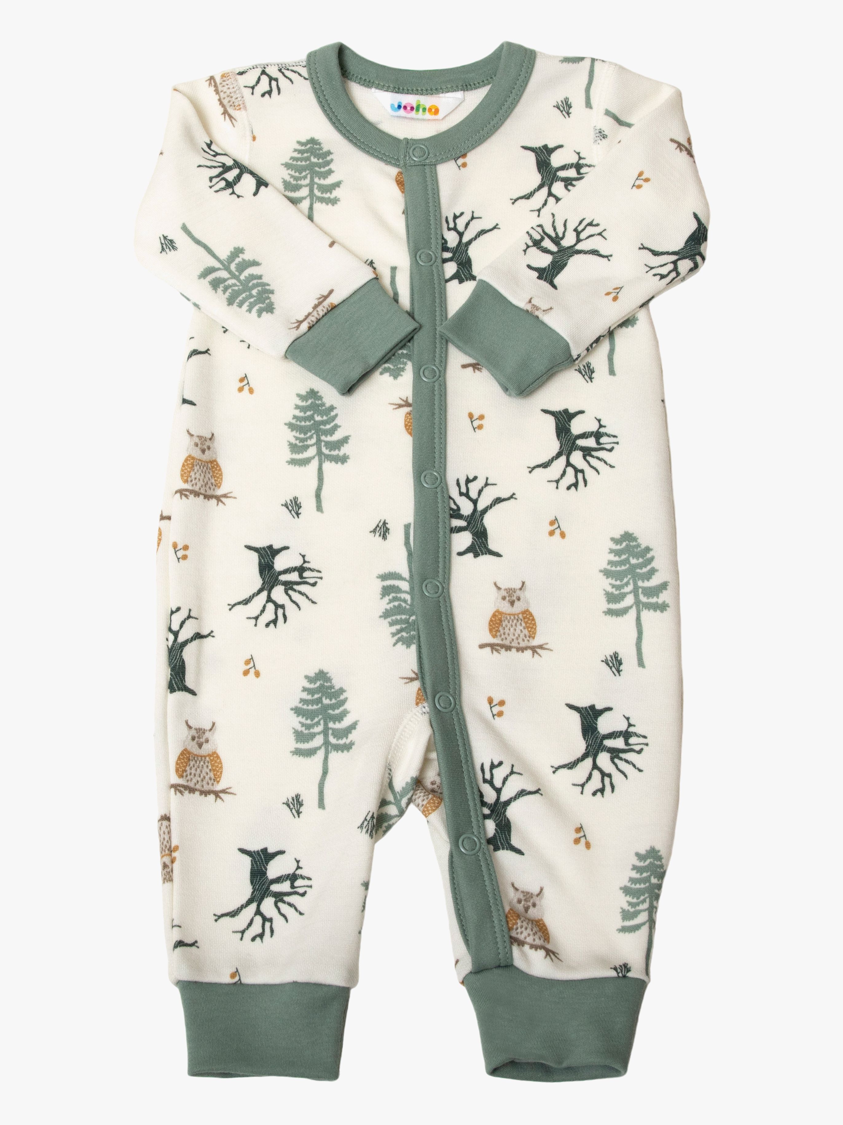Joha Nature Jumpsuit Off White/Green 100