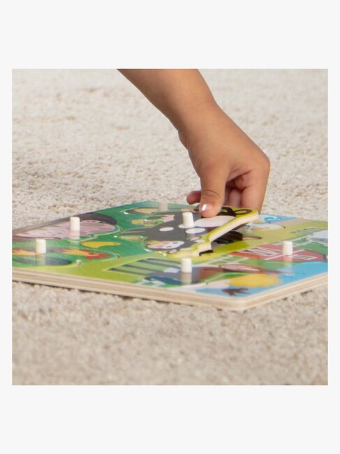 Melissa & Doug Knoppussel Bondgårdsdjur 8 Bitar