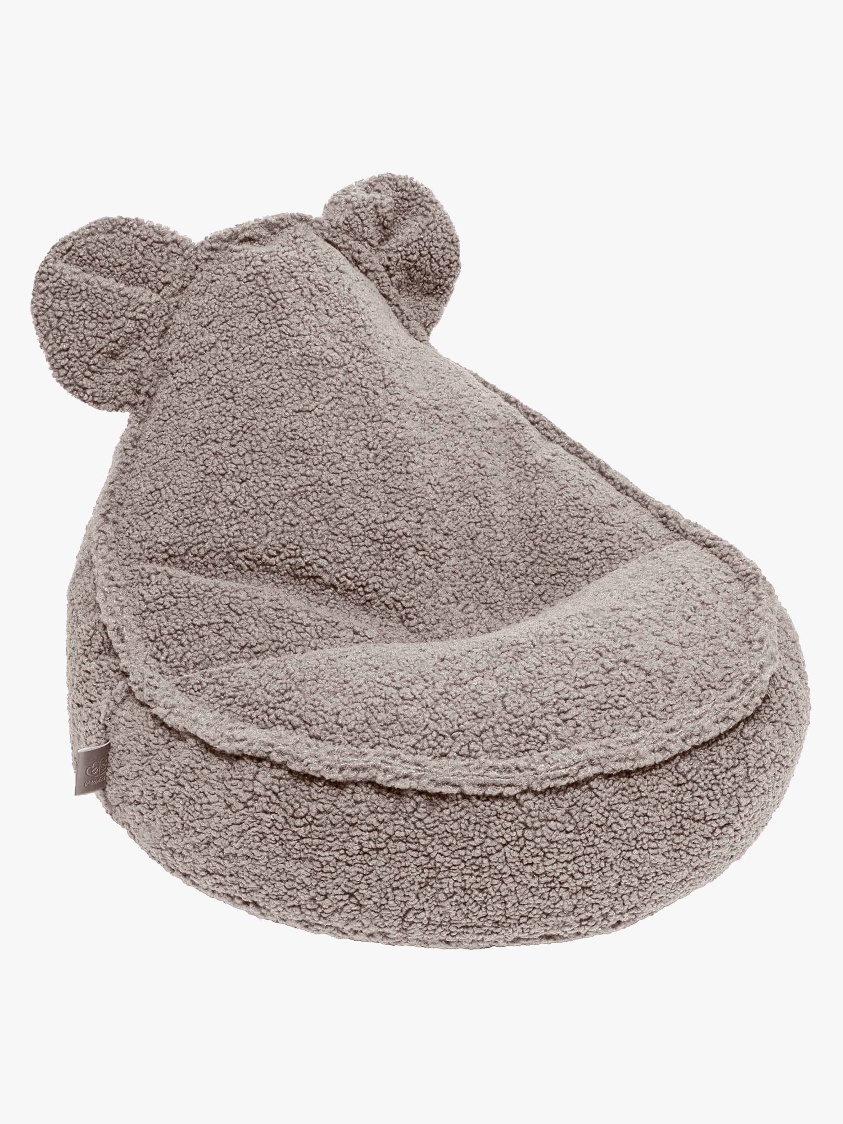 Meowbaby Bearly Saccosäck Teddy, Ljusgrå
